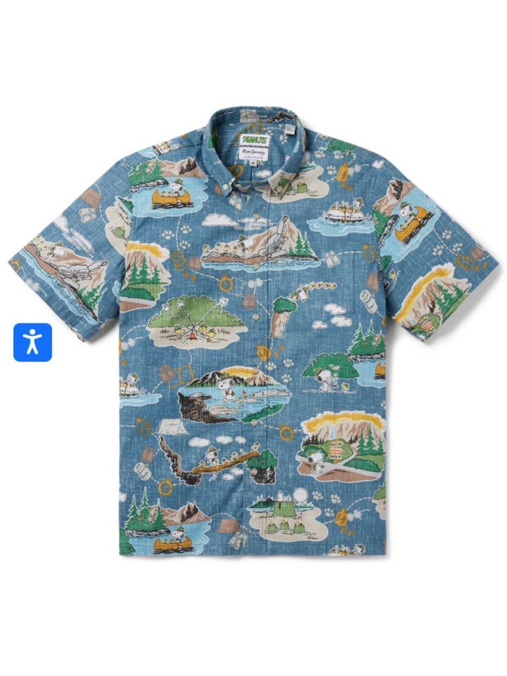 NWT🌺-Reyn Spooner 50th Anniversart Peanuts Classic Shirt